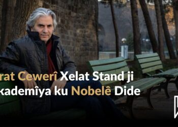 Firat Cewerî Xelat Stand ji Akademîya ku Nobelê Dide